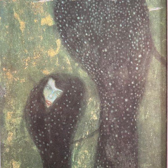 NWT 5x7" Gustav Klimt Print "Mermaids (Whitefish)" w/Black Mat - HOME - Picture 3 of 4